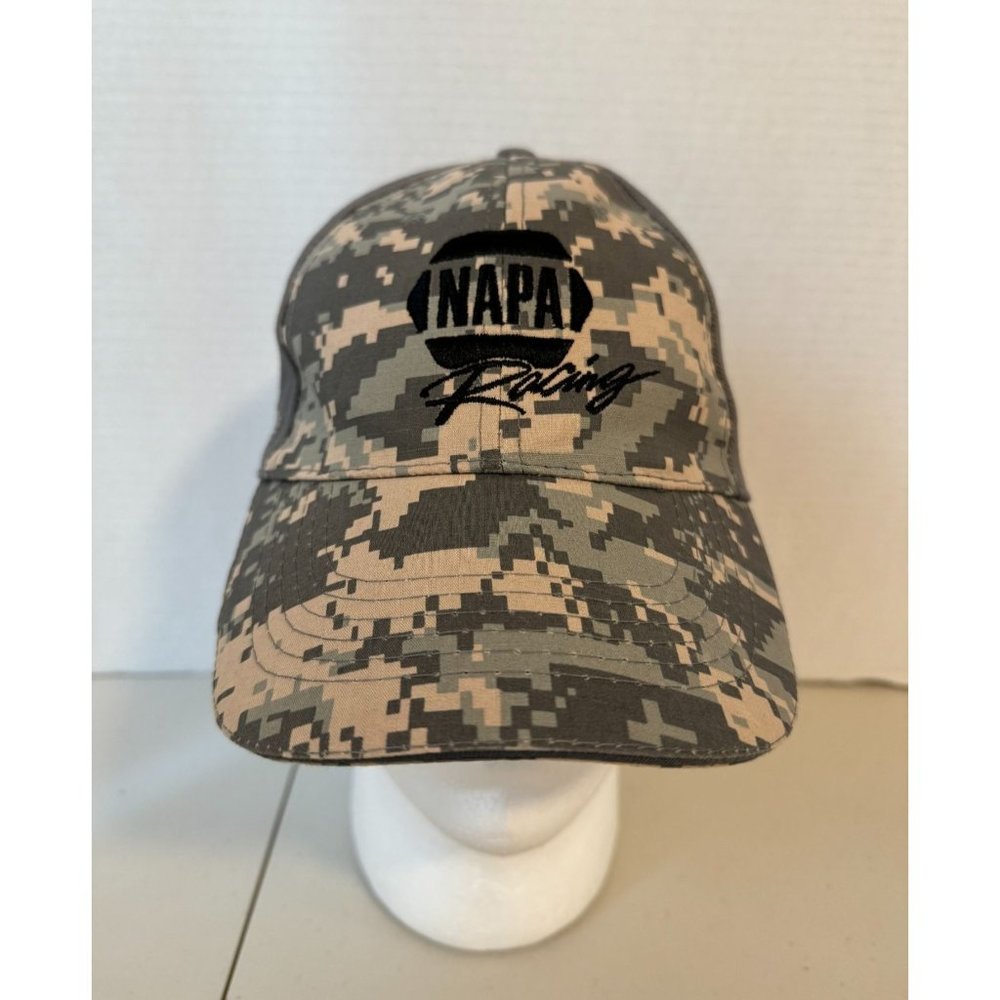 Napa Racing Hat Chase Elliot #9 Gray Camo‎ Adjustable Cap Nascar Motorsports